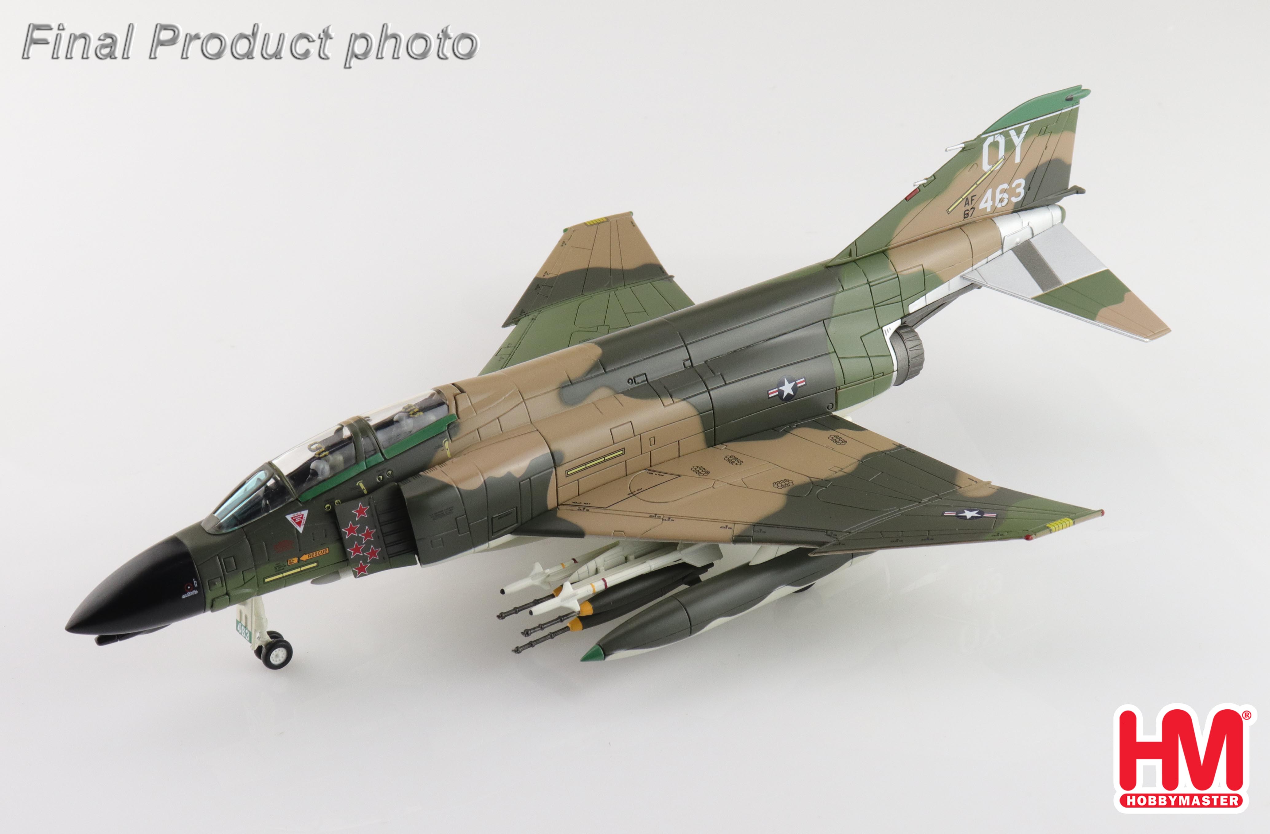 【現状品】HOBBY MASTER HA1901 F-4D PHANTOM Hobby Master 1/72 Scale HA1901 - McDonnell Douglas F-4D Phantom II